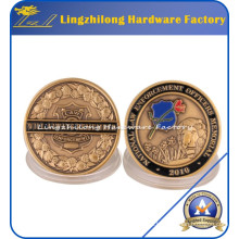 Moneda de cobre amarillo de la venta 2016 con vuelta rápida